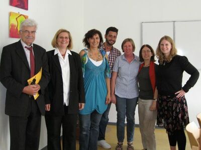 Bei Frauen auf dem Weg